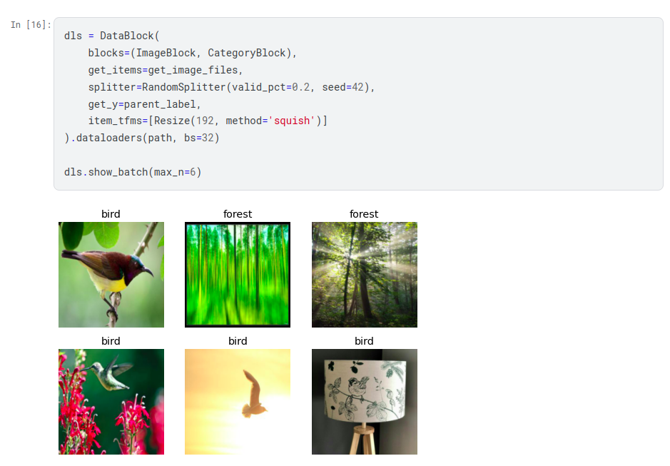 Dataloaders show batch