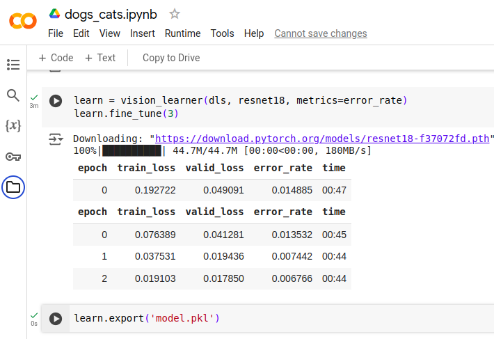 Execute next 2 cells