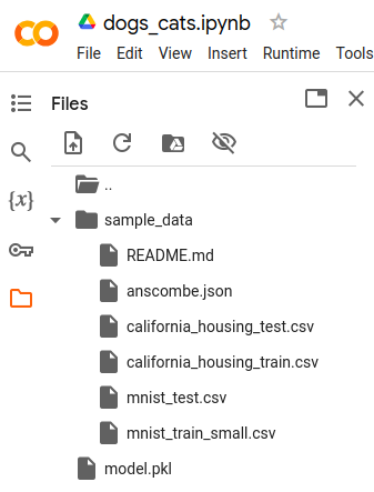 Download the model.pkl