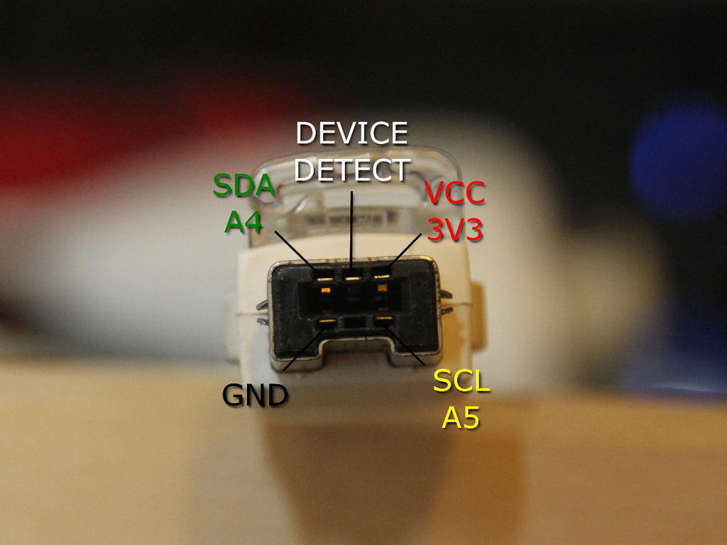 The Nunchuck Connector Pins