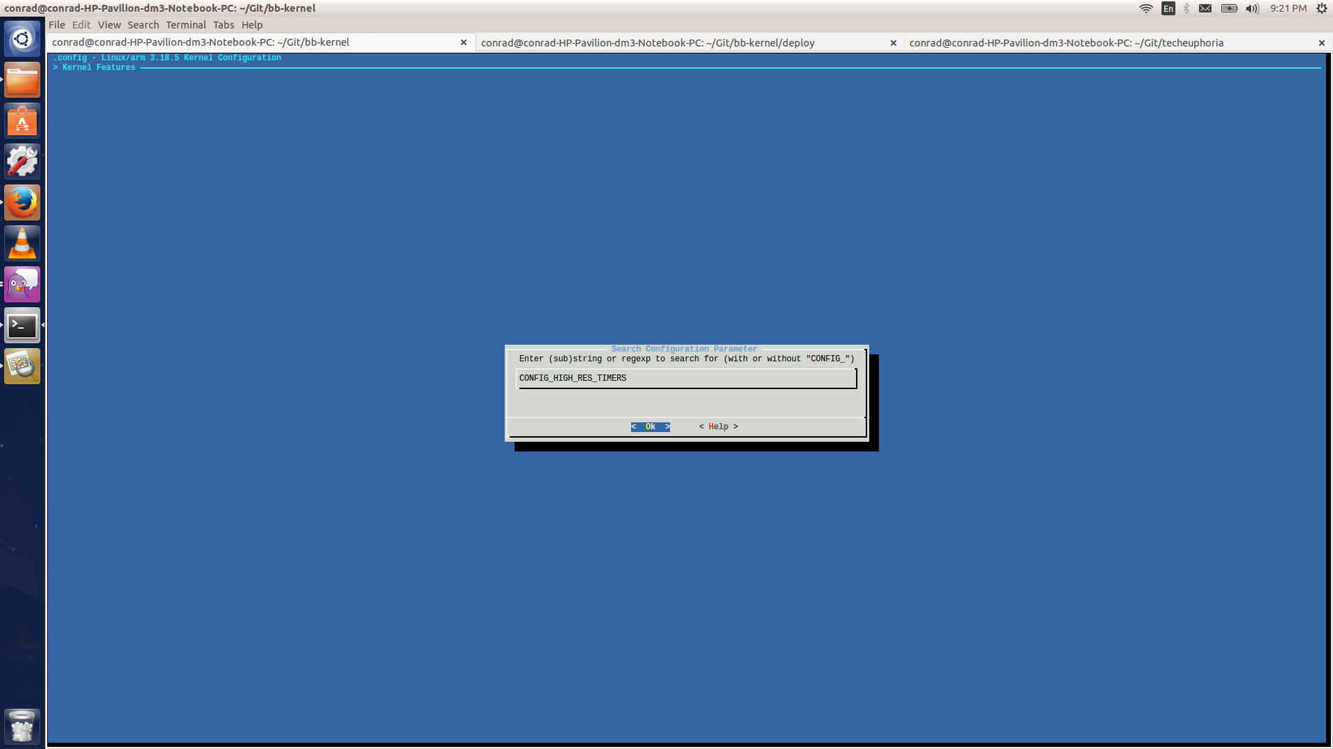 Searching for CONFIG\_HIGH\_RES\_TIMERS